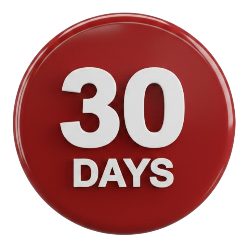 30-Day Warranty